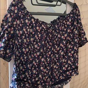 Off Shoulder Floral Top